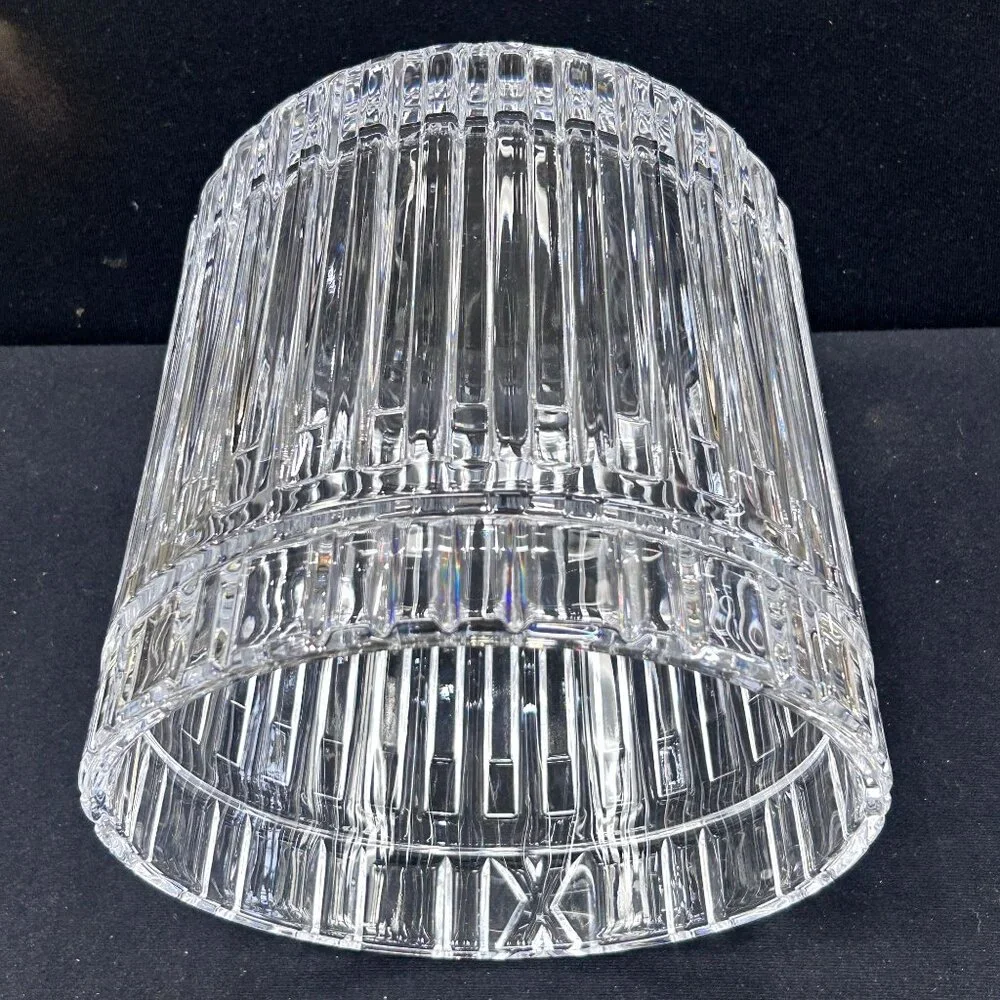 Tiffany & Co. Crystal Vintage Champagne Wine Cooler Ice Bucket Atlas Pattern 8lb